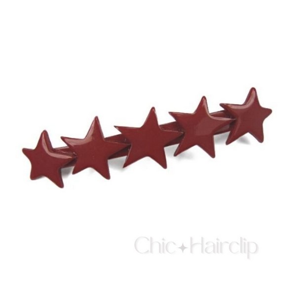Barrette cheveux tige boule spécial cheveux fins et mèches Stella