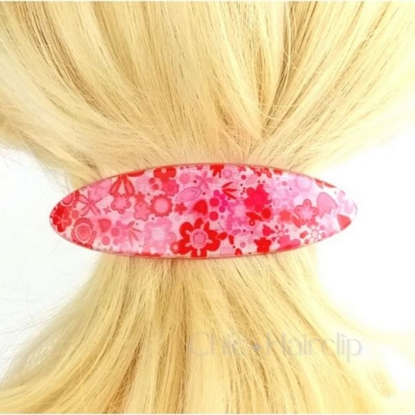 Barrette cheveux fleurs Biba