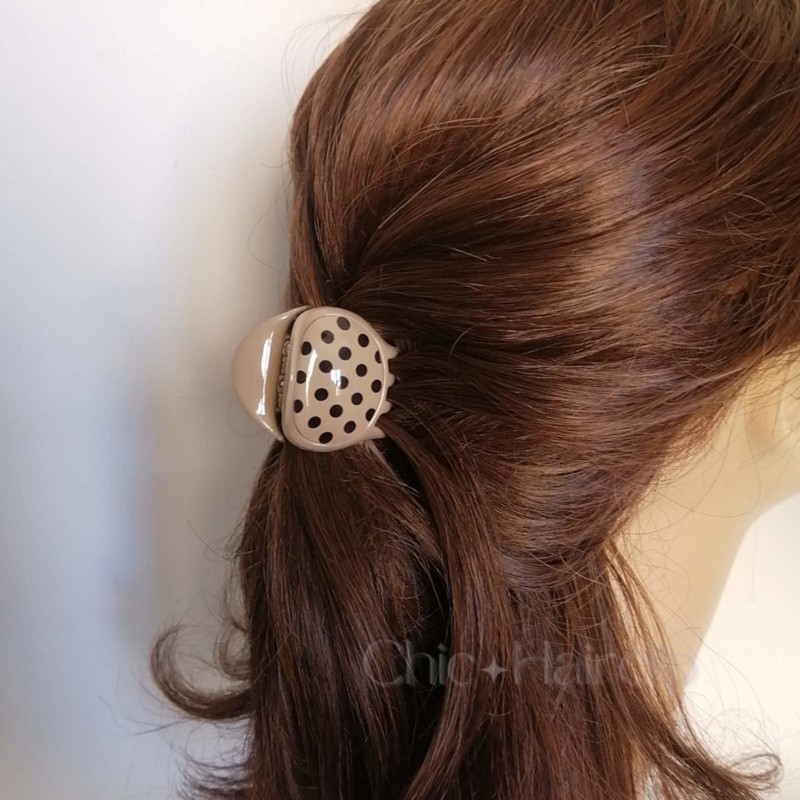 Pince cheveux originale solide et jolie système grip link fabrication française - Esmeralda