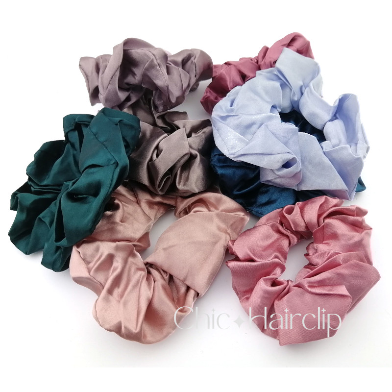 Chouchou élastique pour cheveux en satin très doux il n'abîme pas vos cheveux - Jessy