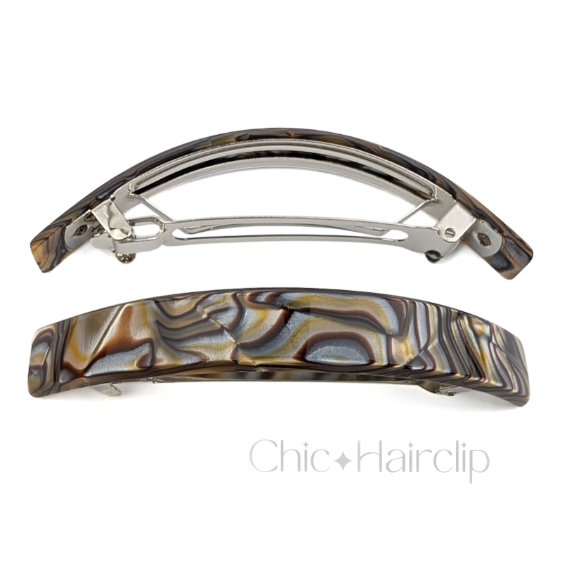 Barrette cheveux épais chic offrez à vos cheveux la qualité qu'ils méritent avec cet accessoire 100% fait main en France. Barrette cheveux femme élégante