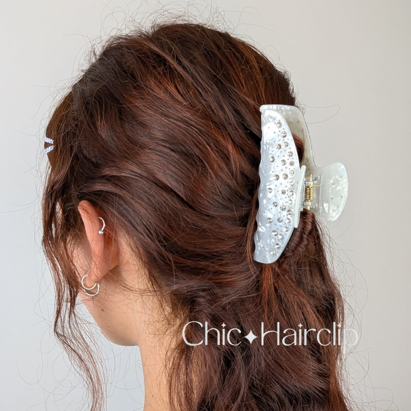 Pince à cheveux originale avec strass – Accessoire chic et élégant