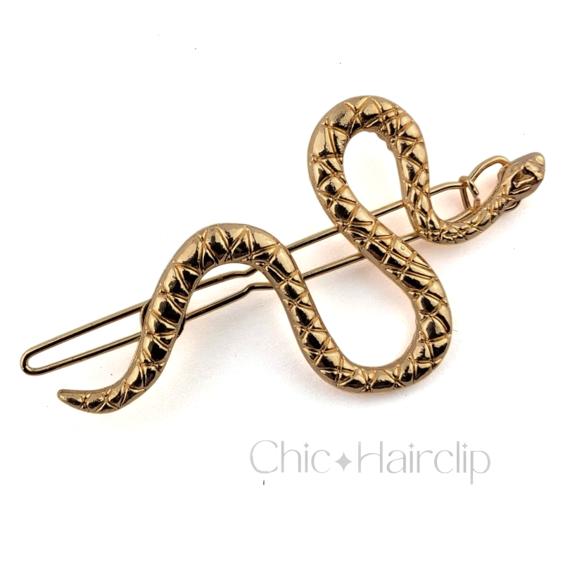 Petite barrette cheveux fins originale avec fermoir tige-boule